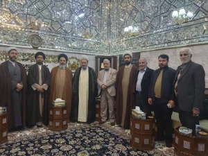 دیدار مسئول بعثه در عراق با تولیت خیمه گاه حسینی