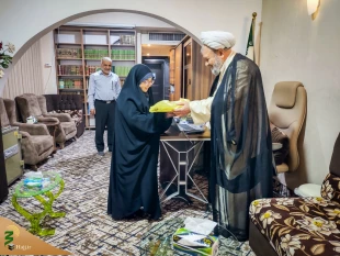 تقدیر از دو نوگل حافظ قرآن در کربلا 2