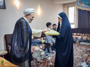 تقدیر از دو نوگل حافظ قرآن در کربلا 4