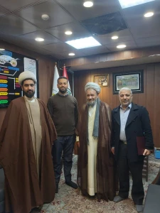 دیدار مسئول بعثه در عراق با مدیریت بین الحرمین
