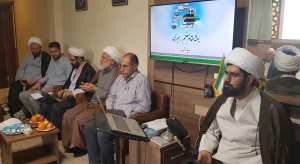 دیدار جمعی از فرهیختگان کاروان‌های ایرانی با نمایندگی بعثه مدینه