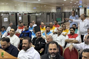 بازدید حجت‌الاسلام نجفی روحانی از آشپزخانه مدینه 6