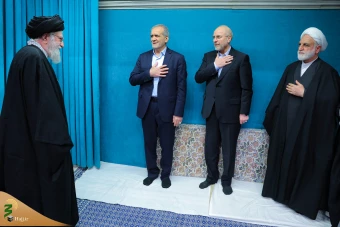 دیدار کارگزاران نظام با رهبر معظم انقلاب اسلامی 34