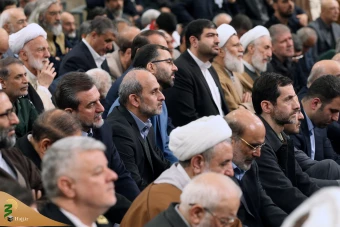 دیدار کارگزاران نظام با رهبر معظم انقلاب اسلامی 43