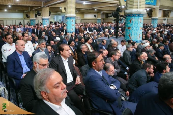 دیدار کارگزاران نظام با رهبر معظم انقلاب اسلامی 48