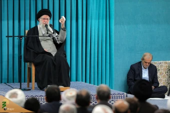 دیدار کارگزاران نظام با رهبر معظم انقلاب اسلامی 57
