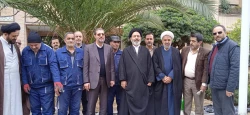 از سوی سرپرست حجاج ایرانی و رئیس سازمان حج انجام شد:
کاشت دو اصله نهال سیب در فضای سبز سازمان حج، بعد از نارگیل و نارنج 2