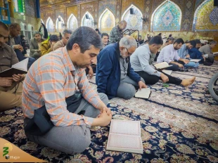نوای ملکوتی دعای ندبه در خیمه گاه حسینی 3