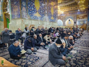 نوای ملکوتی دعای ندبه در خیمه گاه حسینی 6