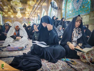 نوای ملکوتی دعای ندبه در خیمه گاه حسینی 7