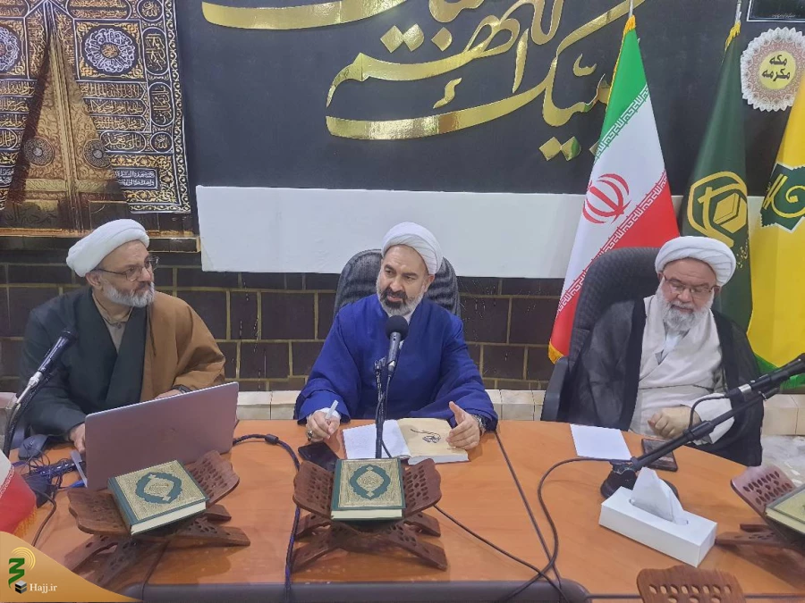 توصیه‌های مسئول دفتر بعثه رهبری در مکه به روحانیون کاروان‌ها؛ آگاه‌سازی زائران با حسن خلق و ارتباط موثر 3