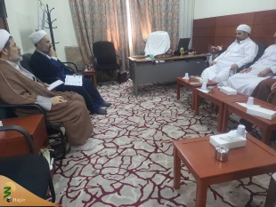 پاسخگویی به شبهات و بررسی مشکلات زائران اهل سنت در دیدار روحانیون با مسئول بعثه رهبری در مکه 7