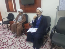 پاسخگویی به شبهات و بررسی مشکلات زائران اهل سنت در دیدار روحانیون با مسئول بعثه رهبری در مکه 8