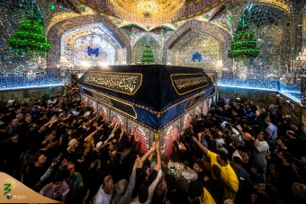 شب نوزدهم ماه رمضان در حرم امیرالمومنین علی علیه السلام 3