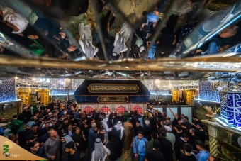 شب نوزدهم ماه رمضان در حرم امیرالمومنین علی علیه السلام 4