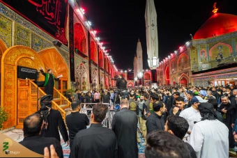 شب نوزدهم ماه رمضان در حرم امیرالمومنین علی علیه السلام 20