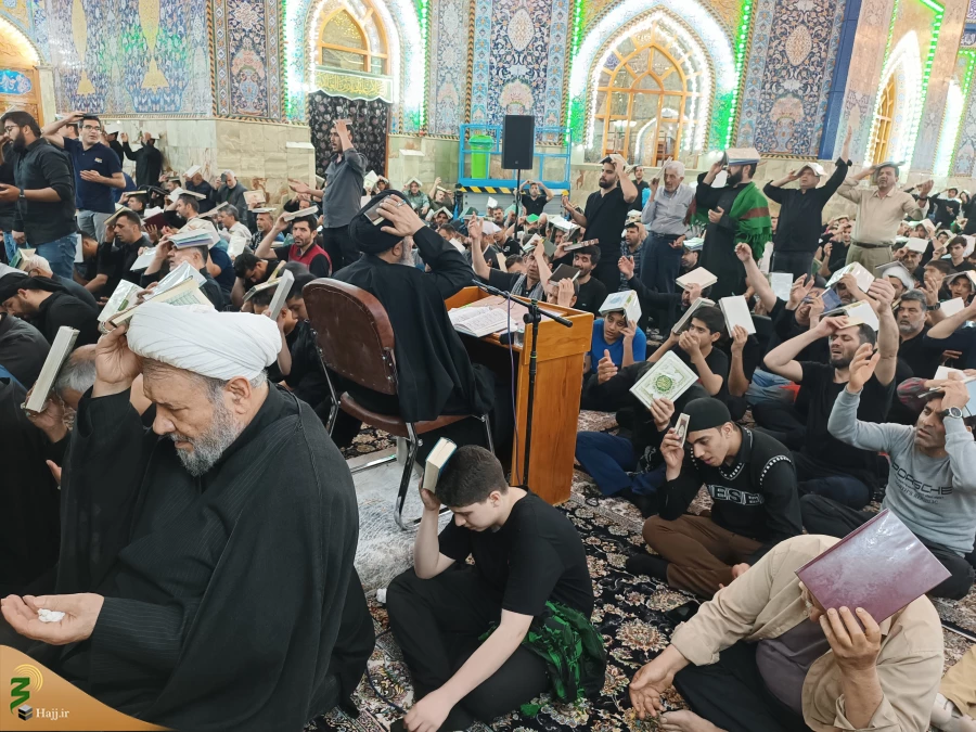 برگزاری مراسم اولین شب قدر در کربلای معلی 3