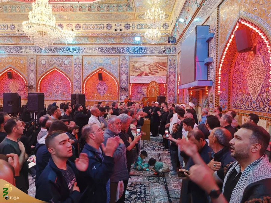 دعای کمیل در کربلای معلی برگزار شد 3