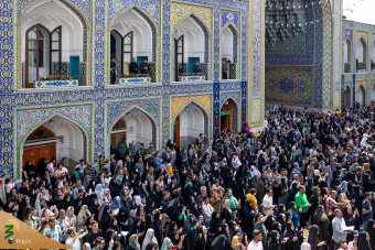 مراسم تحویل سال ۱۴۰۴ در بارگاه ملکوتی حضرت علی بن موسی الرضا علیه السلام  18