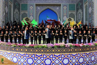 مراسم تحویل سال ۱۴۰۴ در بارگاه ملکوتی حضرت علی بن موسی الرضا علیه السلام  25