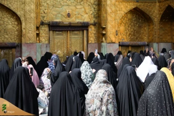 مراسم تحویل سال ۱۴۰۴ در بارگاه ملکوتی حضرت علی بن موسی الرضا علیه السلام  12