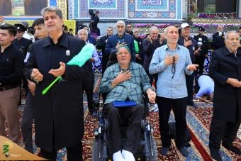 مراسم تحویل سال ۱۴۰۴ در بارگاه ملکوتی حضرت علی بن موسی الرضا علیه السلام  28