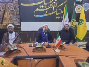 بررسی مشکلات زائران سالمند و معذور در جلسه روحانیون کاروان ها با مسئول دفتر بعثه رهبری در مکه 3