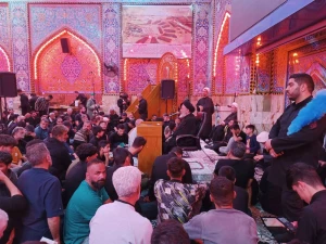 میثم مطیعی در مراسم دومین شب قدر در خیمه گاه حسینی
