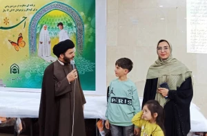 آموزش مفاهیم دینی و تاریخی به کودکان در مراسم «احرام جوانه‌ها»