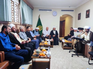 برگزاری جلسه هماهنگی و تواصی در دفتر نمایندگی بعثه مدینه