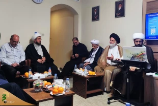 برگزاری جلسه هماهنگی و تواصی در دفتر نمایندگی بعثه مدینه 4