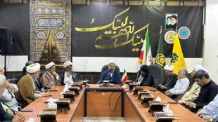 مراسم تکریم و معارفه مسئول دفتر بعثه مقام معظم رهبری در مکه مکرمه برگزار شد 4
