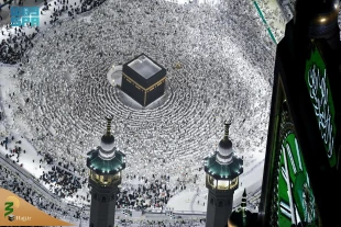 عکس‌های از مسجد الحرام در شب 25 ماه رمضان
 2