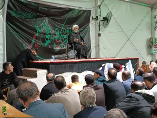 بعثه مقام معظم رهبری مراسم احیاء سومین شب قدر را در کربلا برگزار نمود 3