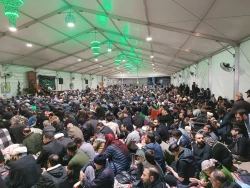 بعثه مقام معظم رهبری مراسم احیاء سومین شب قدر را در کربلا برگزار نمود 4