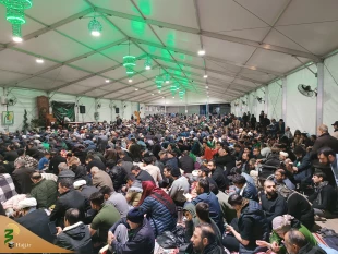 بعثه مقام معظم رهبری مراسم احیاء سومین شب قدر را در کربلا برگزار نمود 4