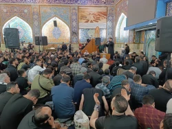 بعثه مقام معظم رهبری مراسم احیاء سومین شب قدر را در کربلا برگزار نمود 7
