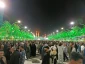 زائران اباعبدالله الحسین علیه السلام در آخرین شب جمعه ماه مبارک رمضان بعنوان شب زیارتی امام حسین علیه السلام در بین الحرمین کربلا گرد هم آمدند 4