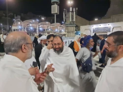 بازدید میدانی مسئول دفتر بعثه از مسجدالحرام؛ بررسی وضعیت ازدحام و خدمات‌رسانی به زائران ایرانی 2