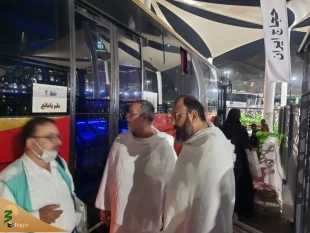 بازدید میدانی مسئول دفتر بعثه از مسجدالحرام؛ بررسی وضعیت ازدحام و خدمات‌رسانی به زائران ایرانی 11