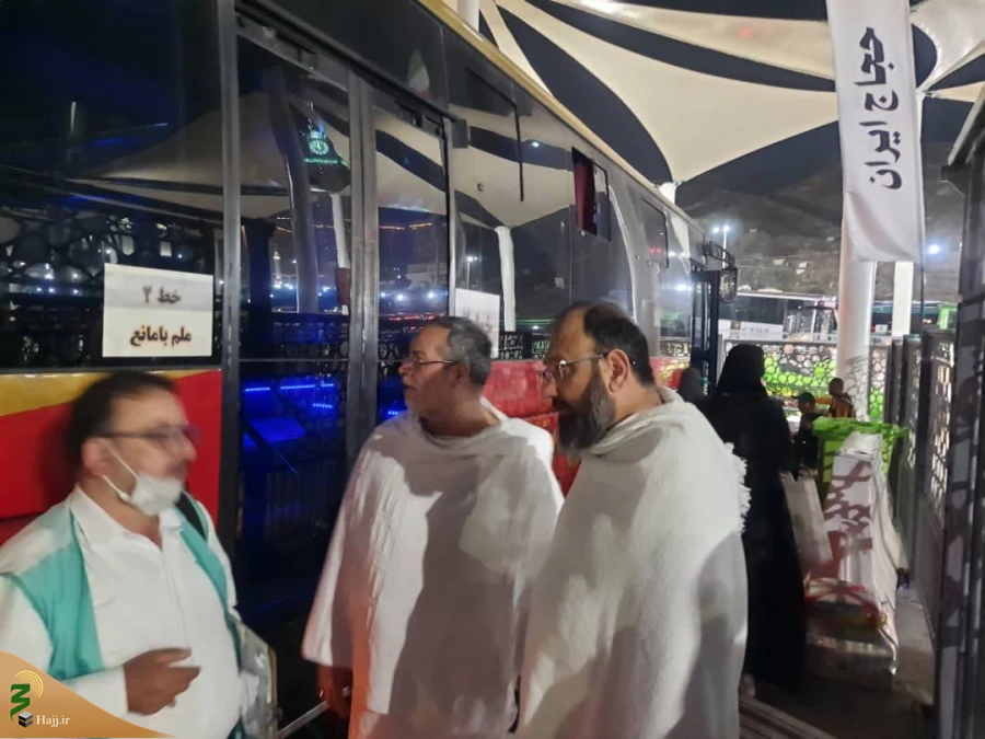 بازدید میدانی مسئول دفتر بعثه از مسجدالحرام؛ بررسی وضعیت ازدحام و خدمات‌رسانی به زائران ایرانی 11