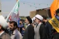 Supreme Leader's representative in Hajj and Pilgrimage affairs at the International Quds Day procession in Qom 5