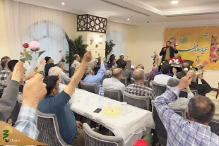 شادی زائران حرم نبوی(ص) در عید بندگی 7