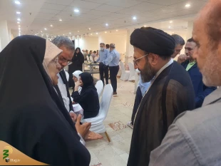 بازدید میدانی مسئول بعثه از هتل محل اسکان زائران؛ بررسی وضعیت خدمات‌رسانی 9
