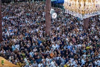 اقامه نماز عید فطر در کربلی معلی 5
