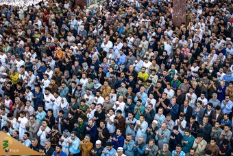 اقامه نماز عید فطر در کربلی معلی 15