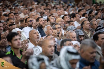 اقامه نماز عید فطر در کربلی معلی 19