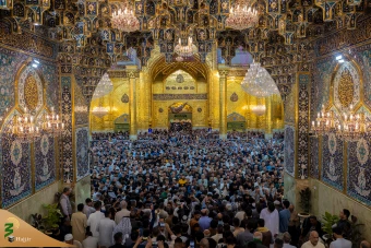اقامه نماز عید فطر در کربلی معلی 20