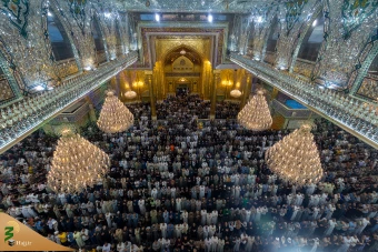 اقامه نماز عید فطر در کربلی معلی 24