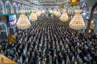 اقامه نماز عید فطر در کربلی معلی 27